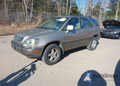 2000 Lexus Rx 300 из США, поврежденный, VIN JT6HF10UXY0137749